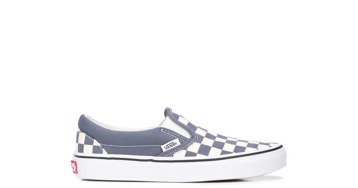 grisaille checkered vans