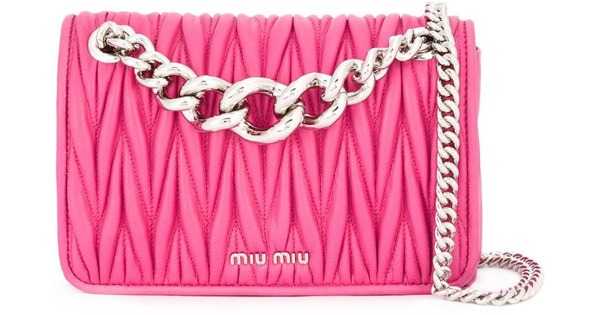 miu miu chain bag
