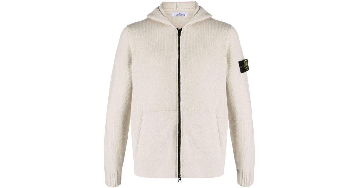 Stone island top wool hoodie