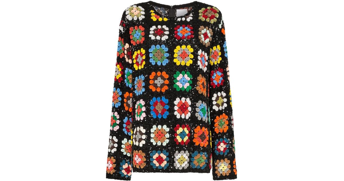 Ashish Sequin-embellished Crochet Knit 