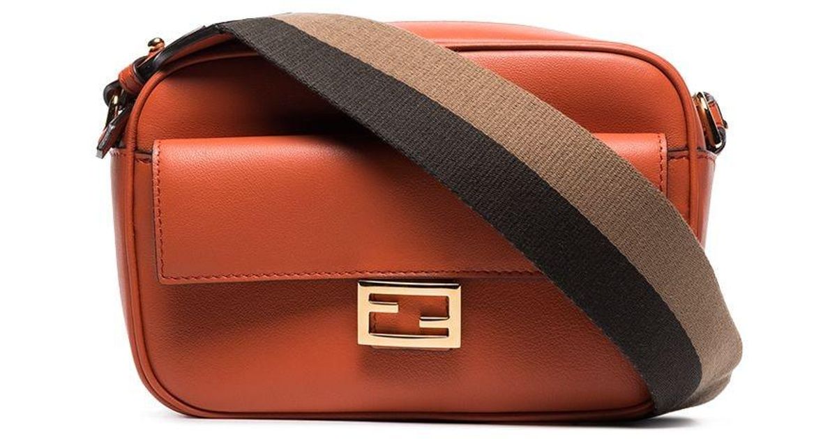 Fendi 7M0286 ALKA CAMERA Bag Orange