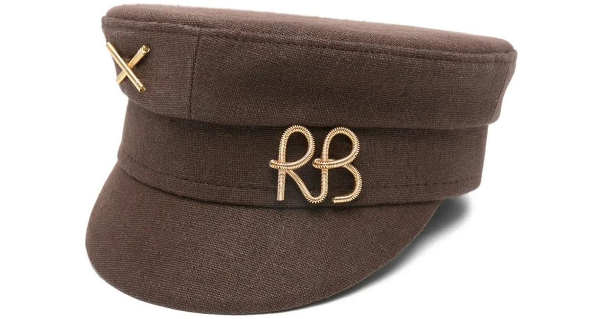 Ruslan Turko Ruslan Baginskiy Logo-Plaque Baker Hat in Brown | Lyst Canada