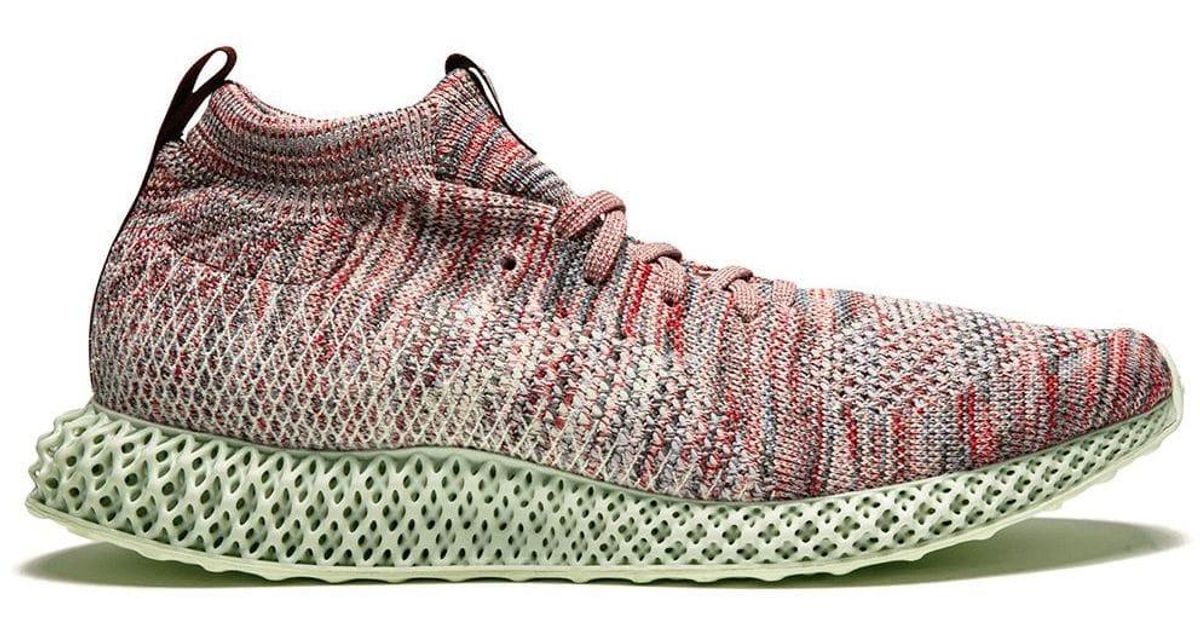 adidas Synthetic X Kith Consortium Runner 4d Sneakers in Red for Men | Lyst