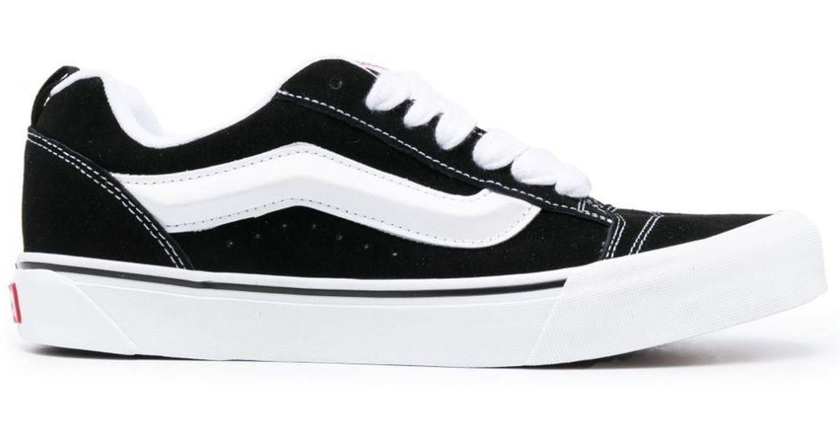 Vans Knu Skool Lace-up Sneakers in White for Men | Lyst