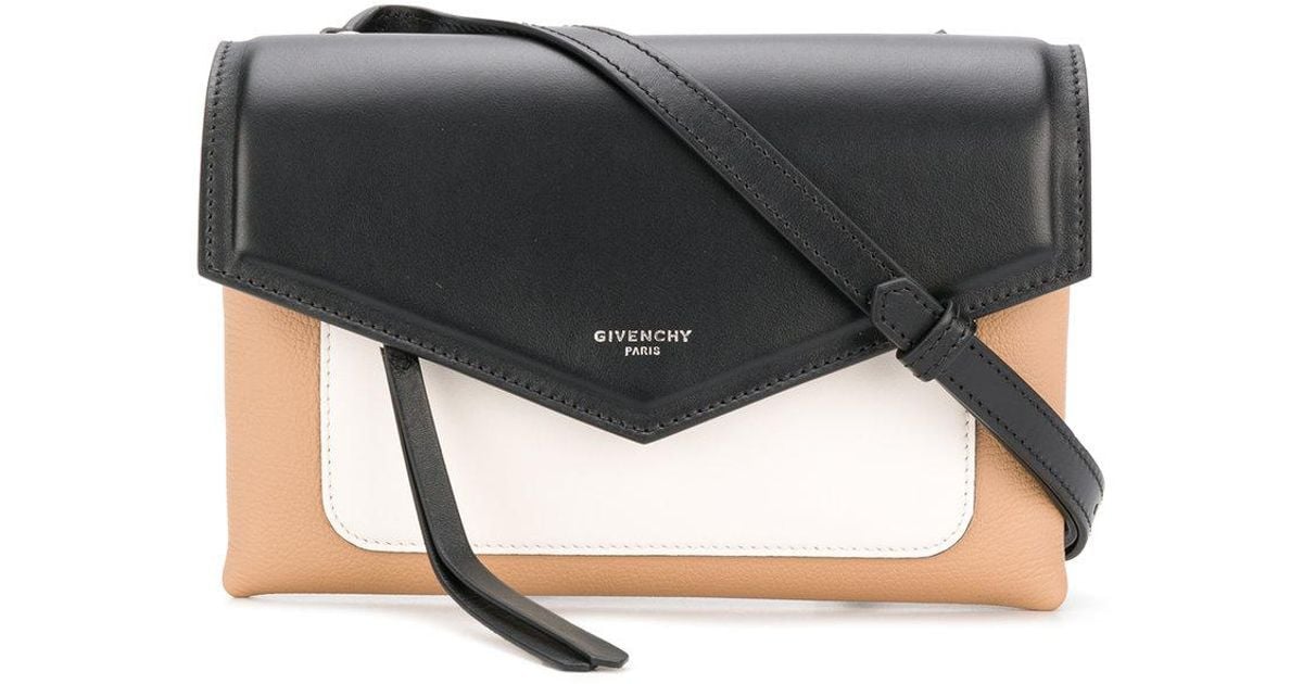 Givenchy Leather Duetto Crossbody Bag 