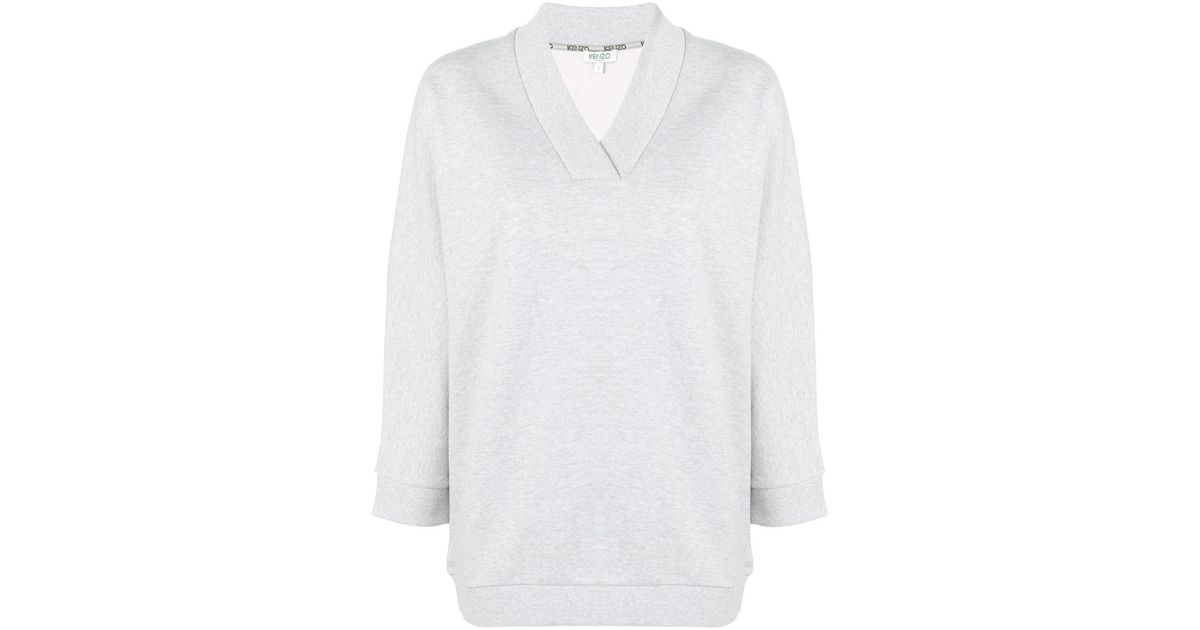 kenzo v neck sweatshirt