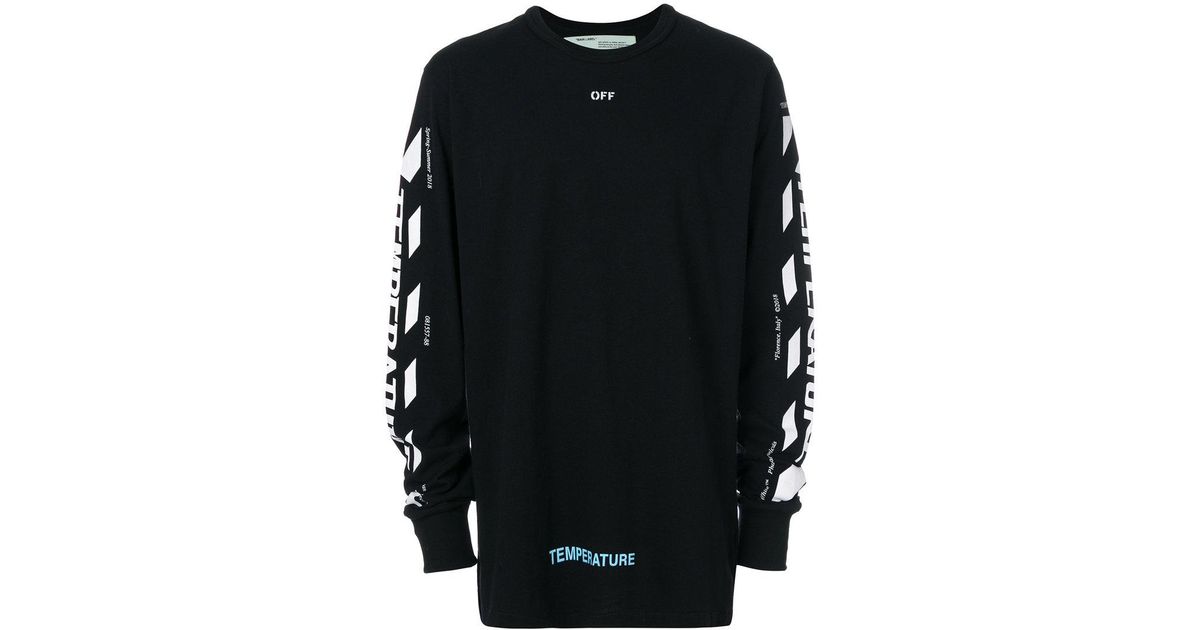 off white temperature jumper