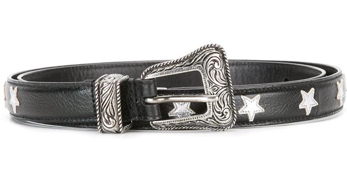 ysl western belt