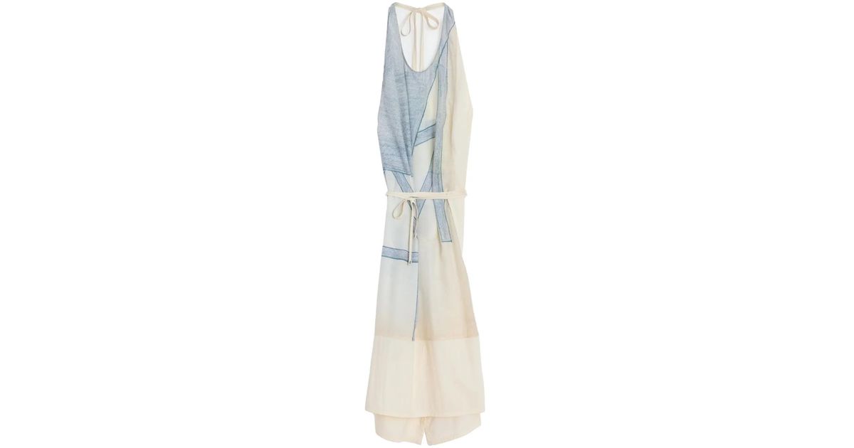 Lemaire X Philippe Weisbecker Apron ドレス ブルー | Lyst