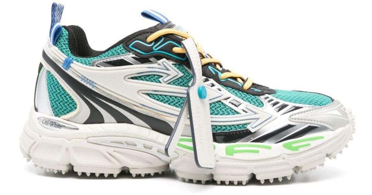 Off-White c/o Virgil Abloh Be Right Back Sneakers in Green