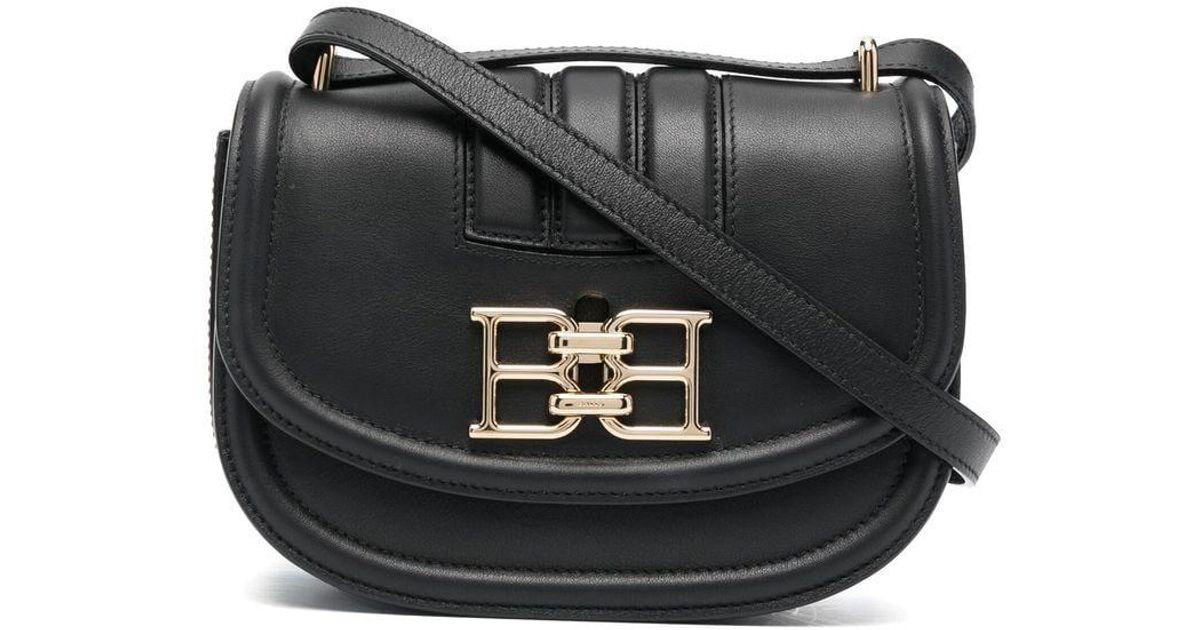 Bally Leather Logolettering Crossbodybag in Black Lyst Canada