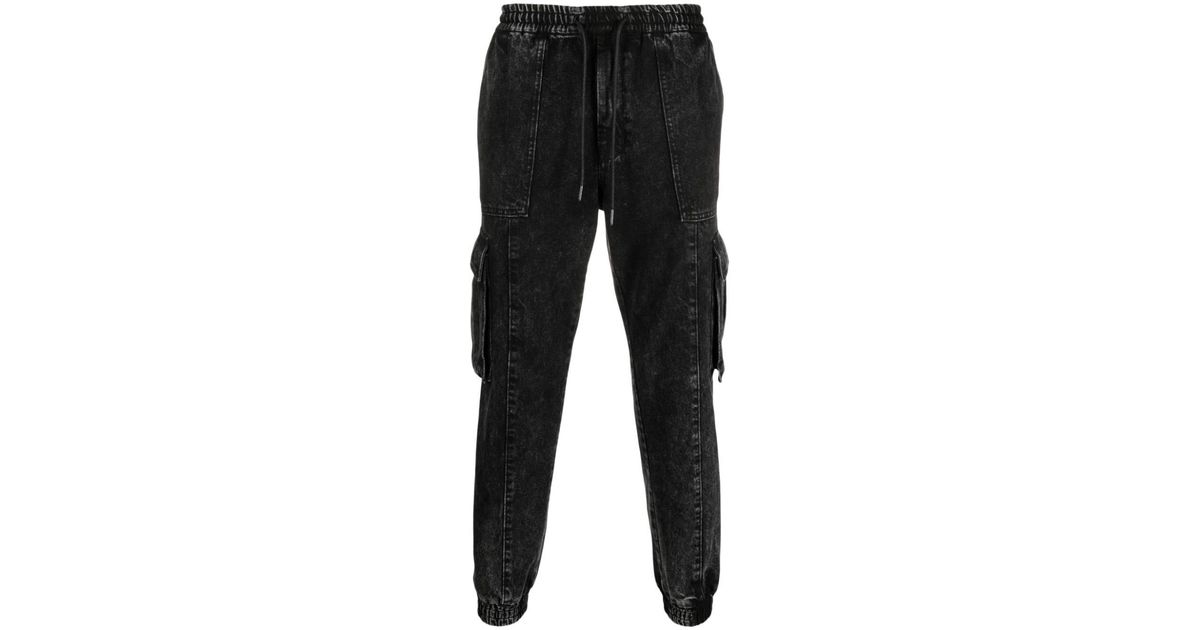 Juun.J Cargo-Pocket Tapered Jeans