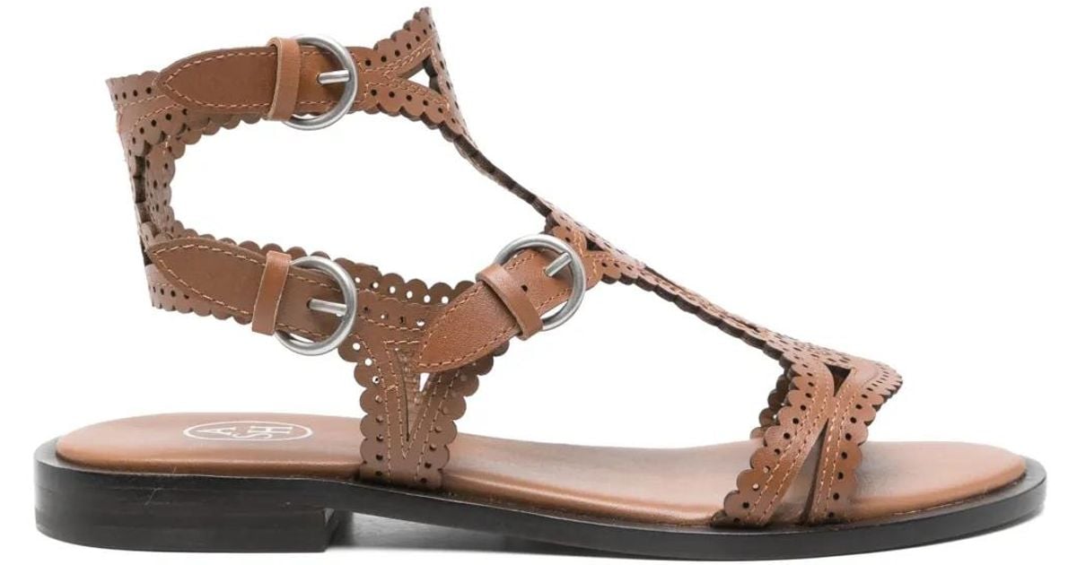 サンダル・ミュール ASH Women Sandals PAPRIKA 01 Brown Ash Paprika Sandals in Brown | Lyst