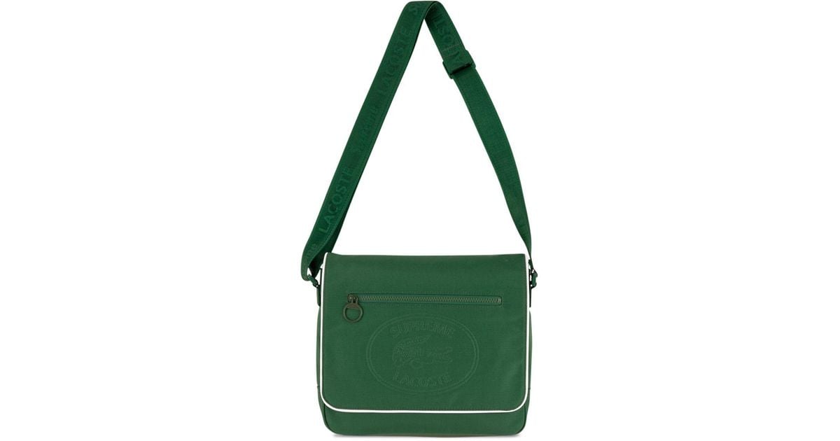 Supreme Lacoste Small Messenger Bag 'fw 19' in Green | Lyst