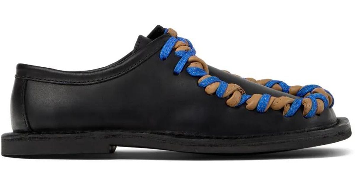 CAMPERLAB Braided Eki Loafers in Blue | Lyst
