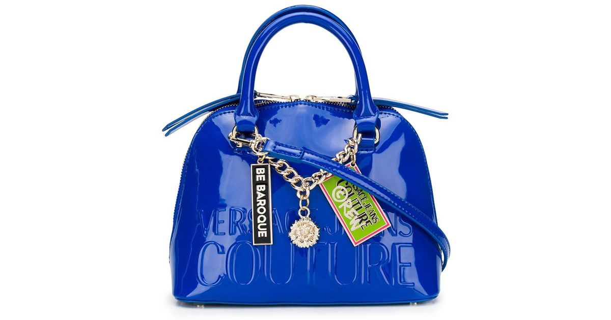 Versace Jeans Couture Embossed Patent 