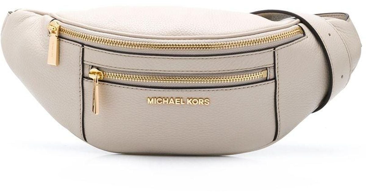 Michael Michael Kors MD Sling Pack Belt Bag - Neutrals