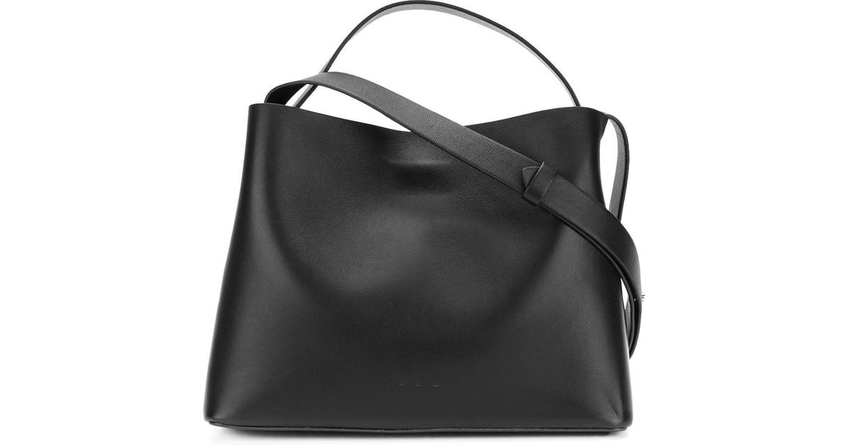 black rectangle crossbody bag