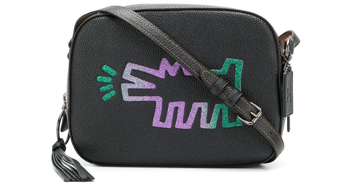 coach x keith haring camera bag