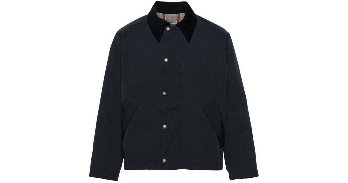 Barbour Transporter Reversible Shirt Jacket in Blue for Men