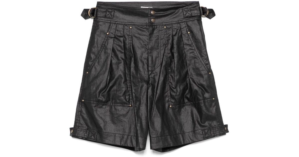 【関税&送料込】Isabel Marant Felize Shorts Beige Felize Shorts by Isabel Marant on Sale