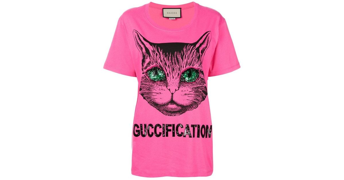 guccification cat shirt