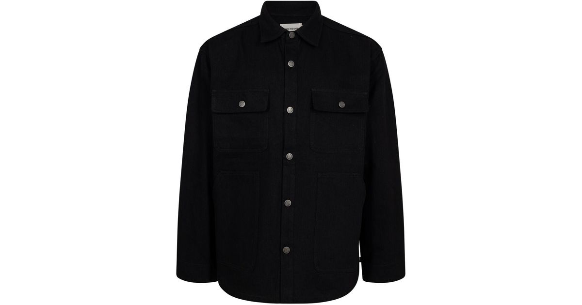 Honor The Gift Denim Chore Jacket in Black for Men | Lyst UK