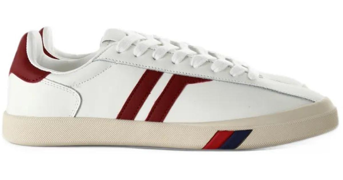 Pro Keds Court Ace Logo-Embossed Striped Sneakers in White | Lyst