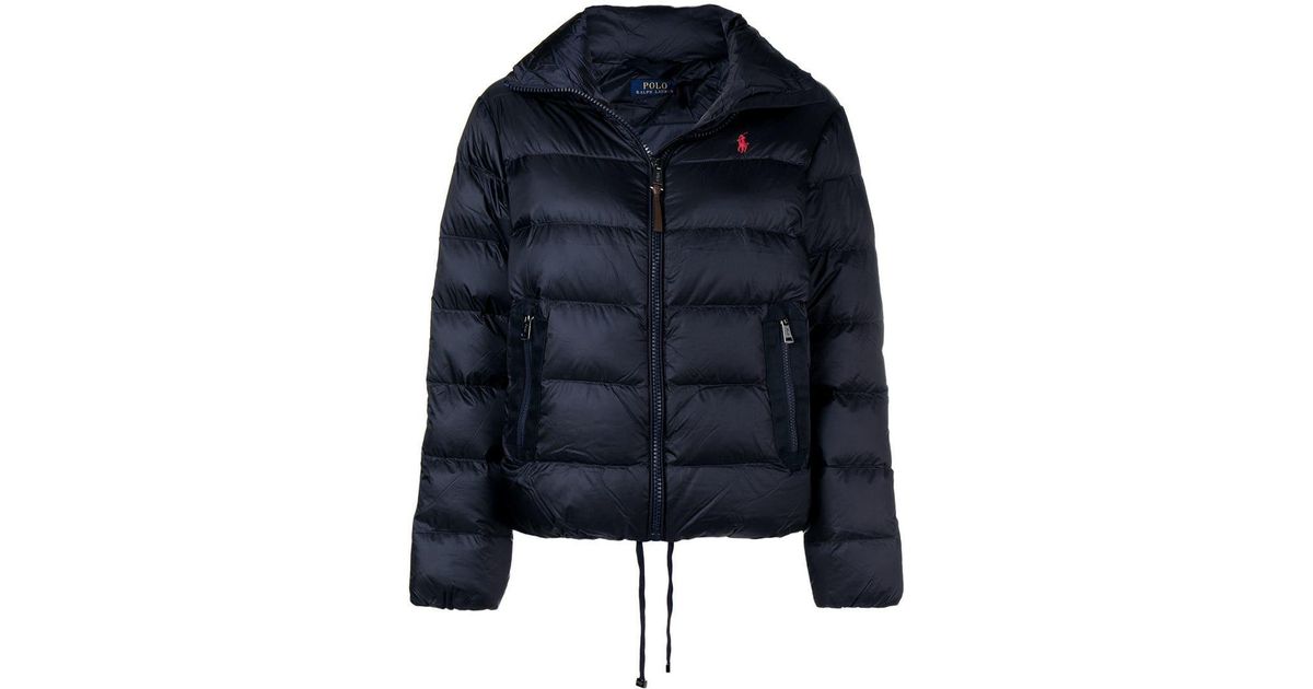 polo ralph lauren embroidered down jacket