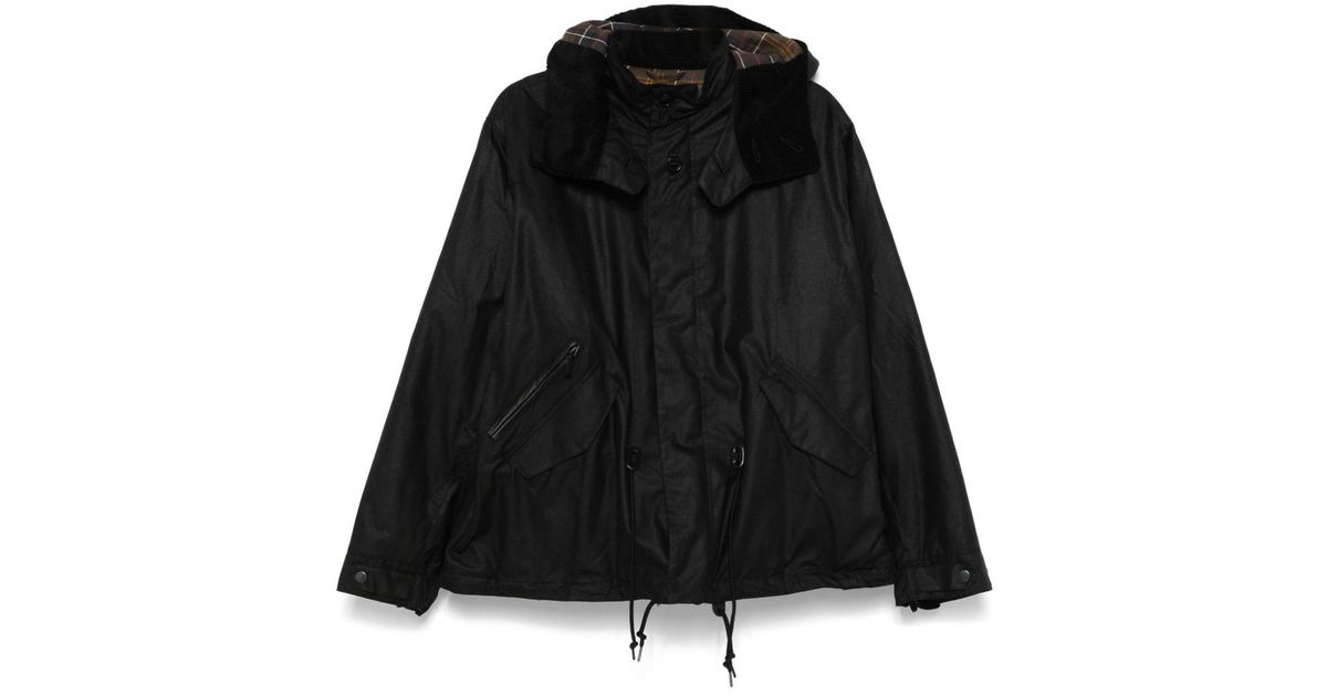 Barbour Short Wind Coat in Black for Men | Lyst Barbour Short Wind Coat in Black for Men | Lyst