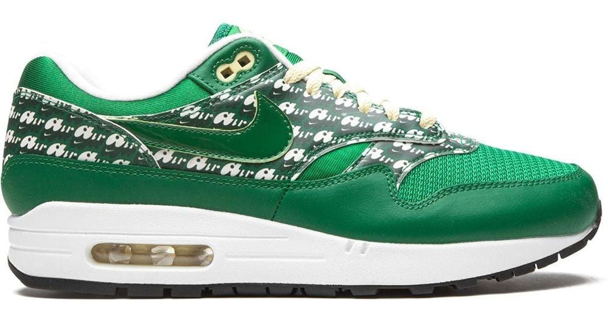 air max lime green and white