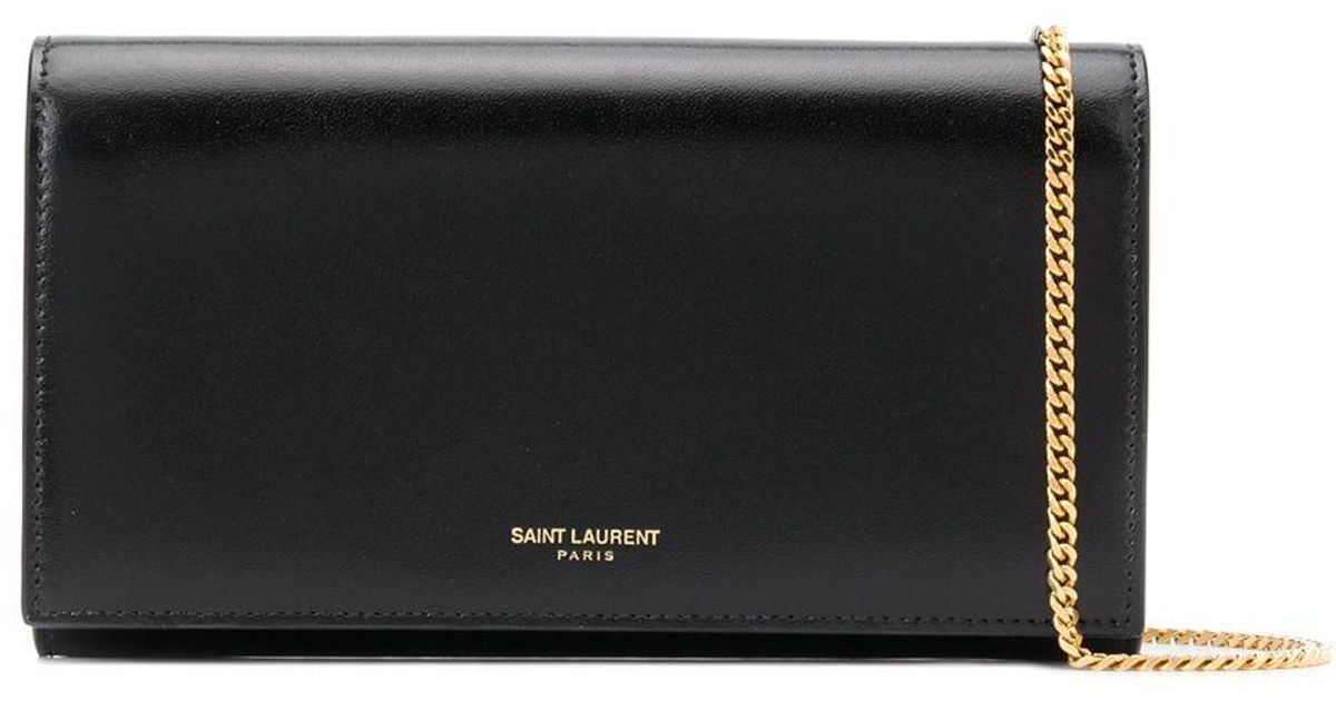 Saint Laurent Monogram Embossed Wallet - Farfetch