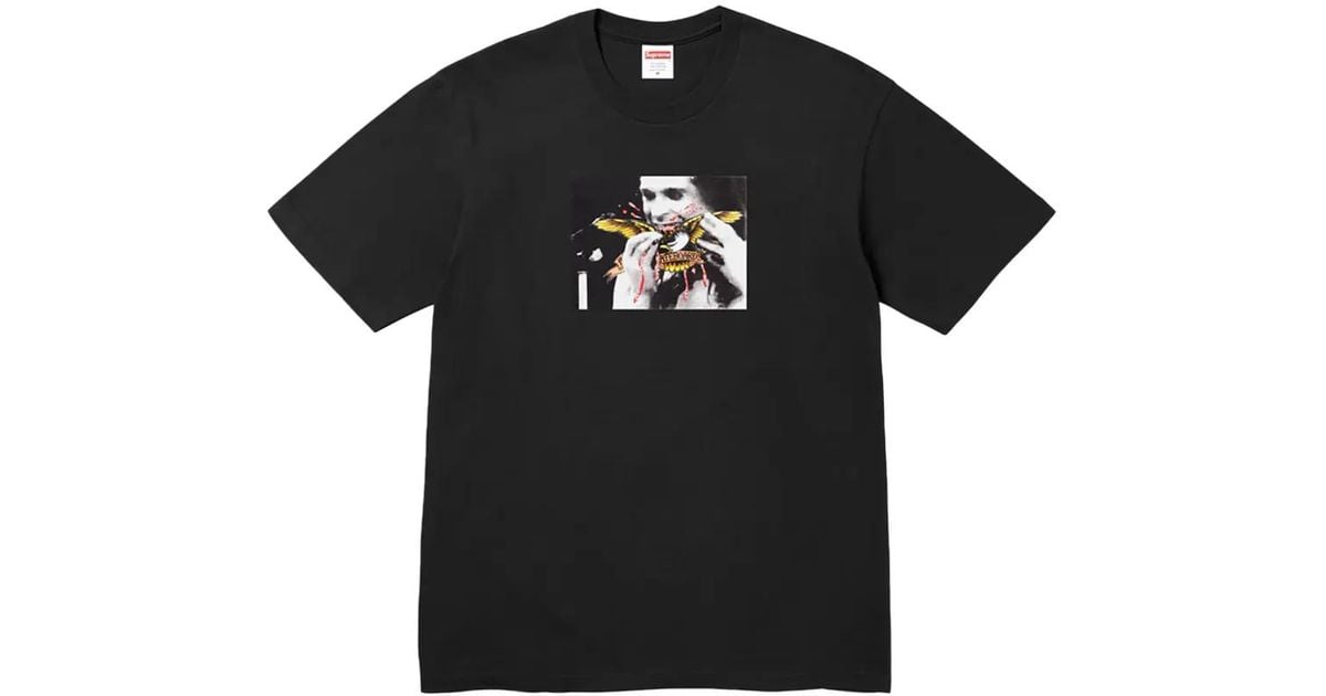 Supreme X Antihero Ozzy Graphic T-Shirt in Black for Men | Lyst UK