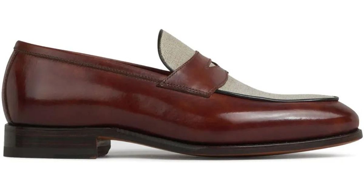 Bontoni Principe Bellezza Loafers in Brown for Men | Lyst