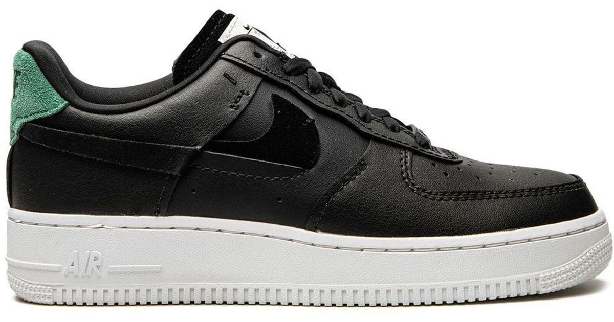Nike Leather Air Force 1 '07 Low "inside Out" Sneakers in Black for Men |  Lyst