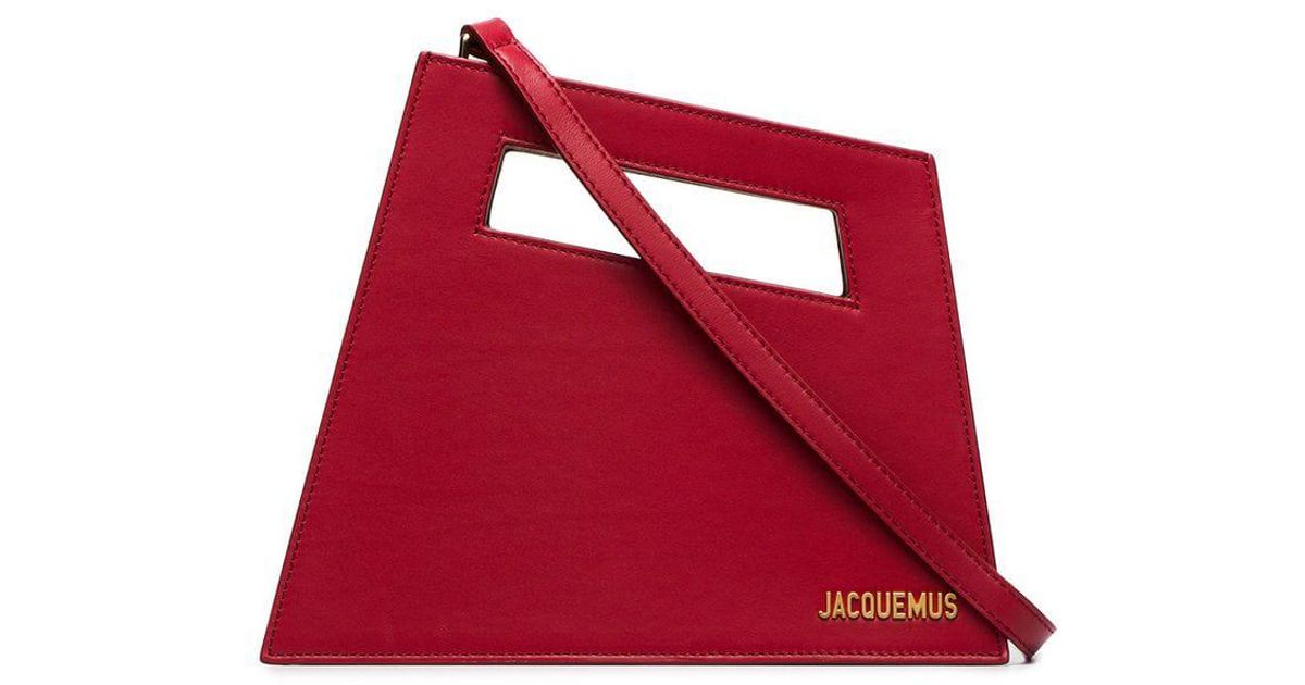 Jacquemus Red Le Petit Diag Bag Lyst