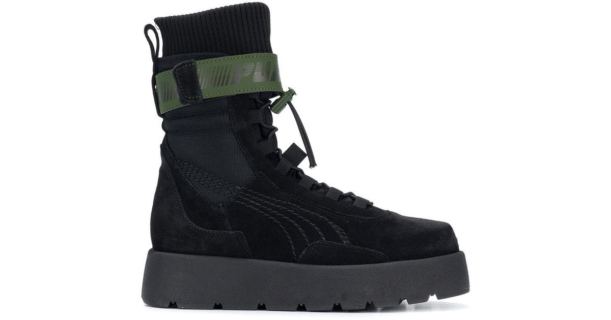 puma lace up boots