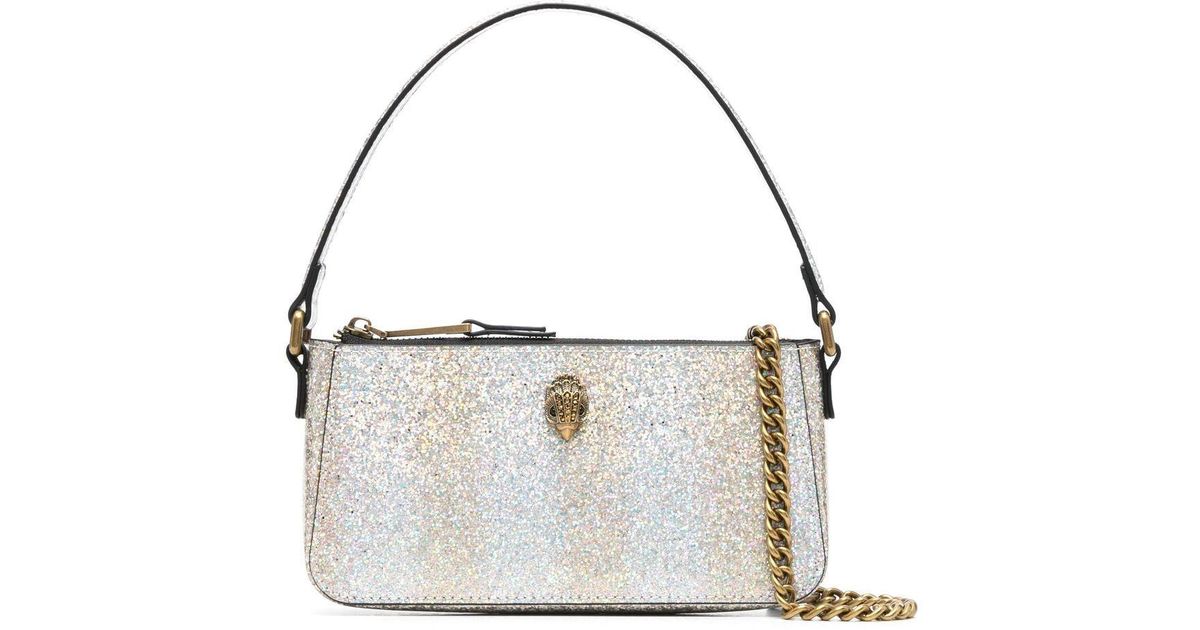 Kurt Geiger Shopper mit Glitter in Weiß Lyst DE