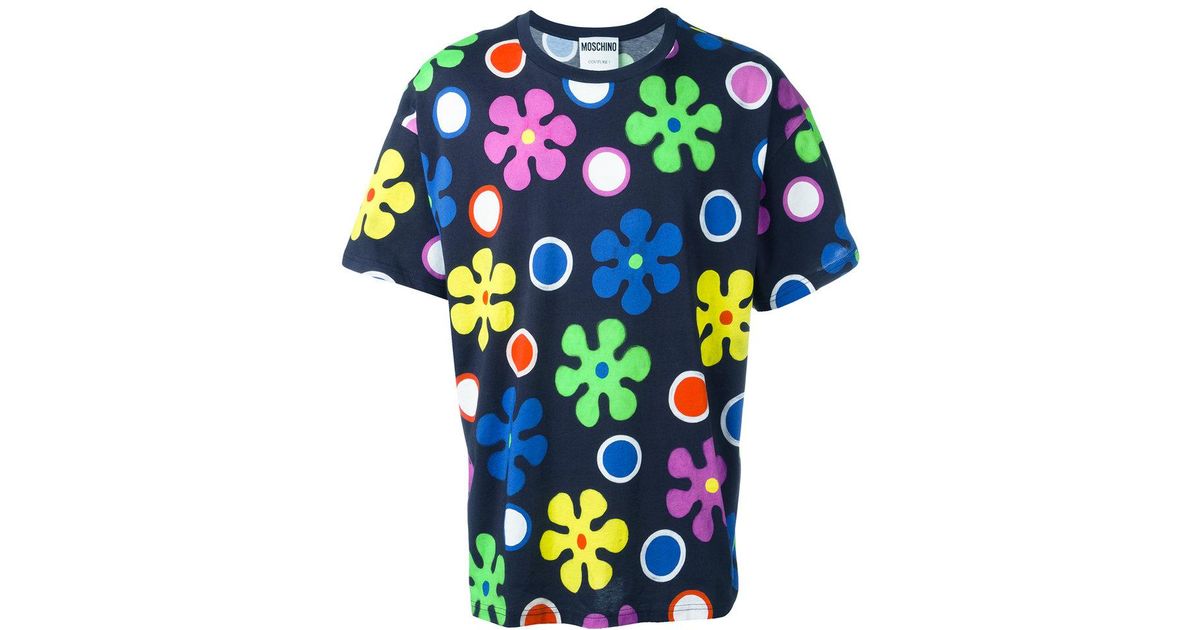 moschino flower shirt