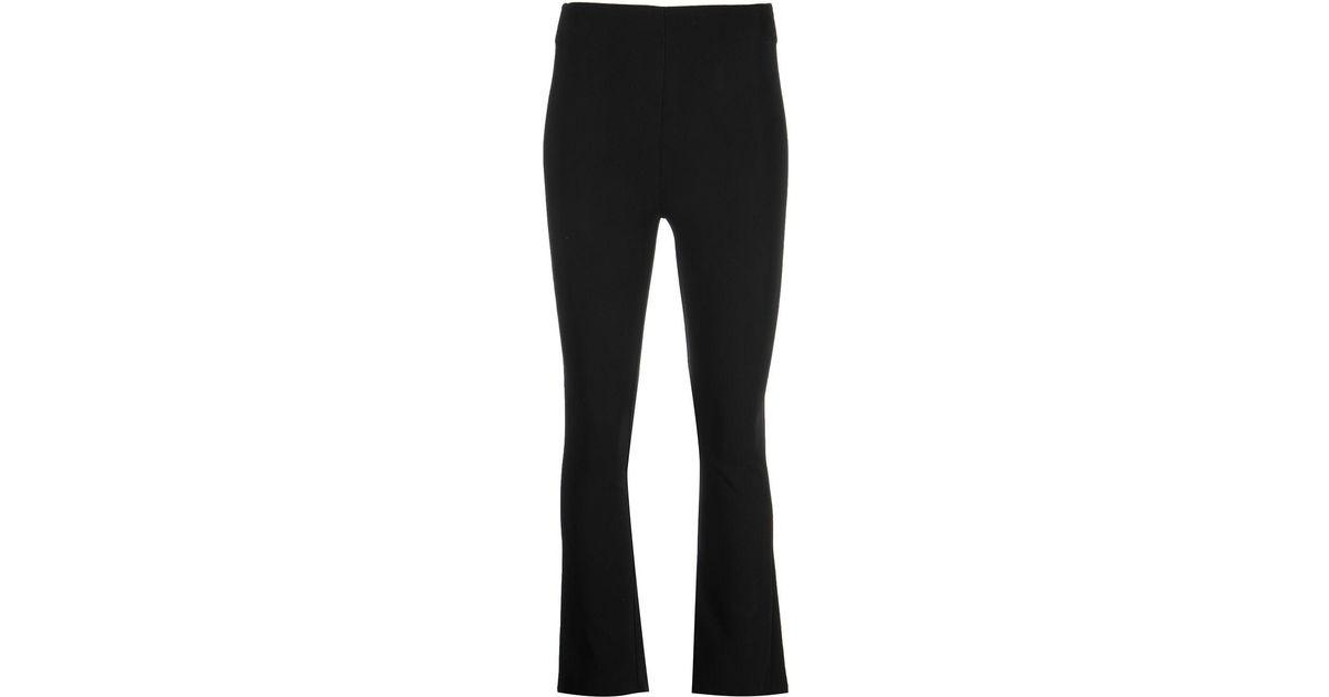 SPRWMN Bootleg Cropped Trousers in Black | Lyst UK