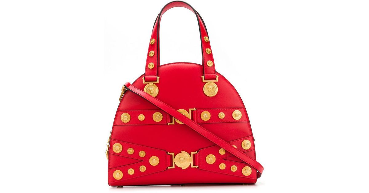 Versace Tribute Bowling Bag in Red Lyst Canada