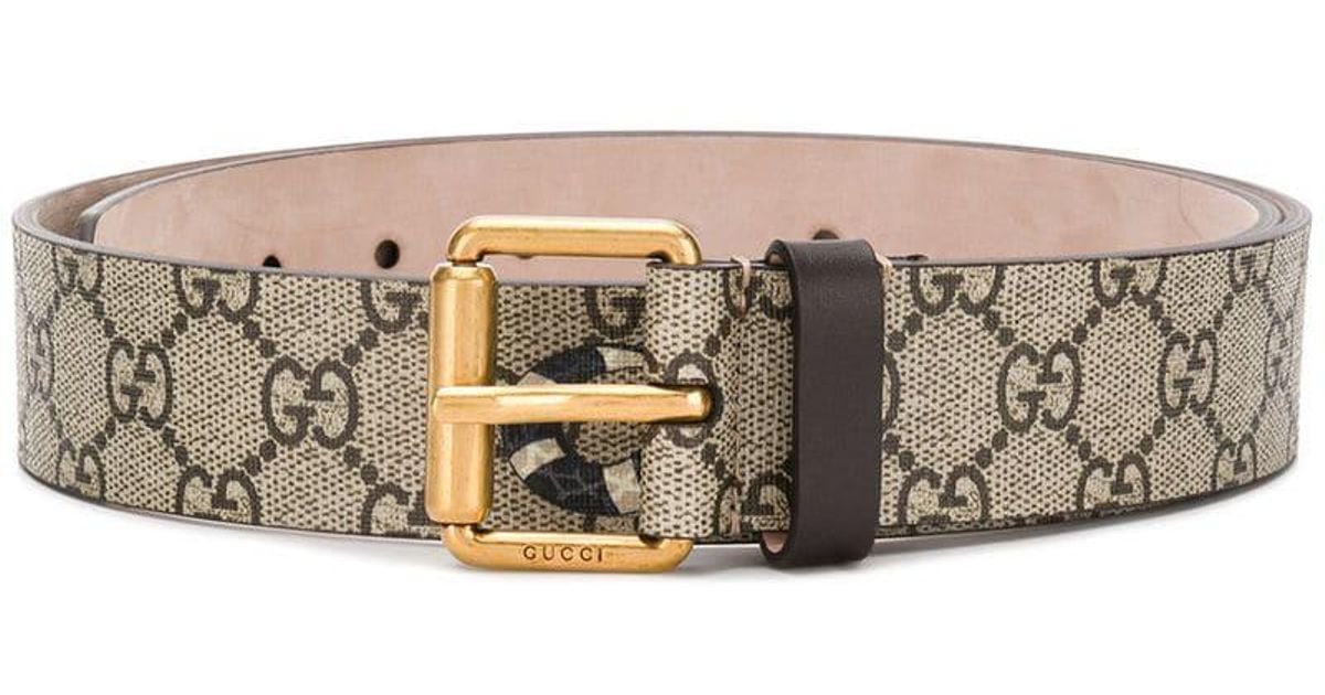 gucci supreme kingsnake belt