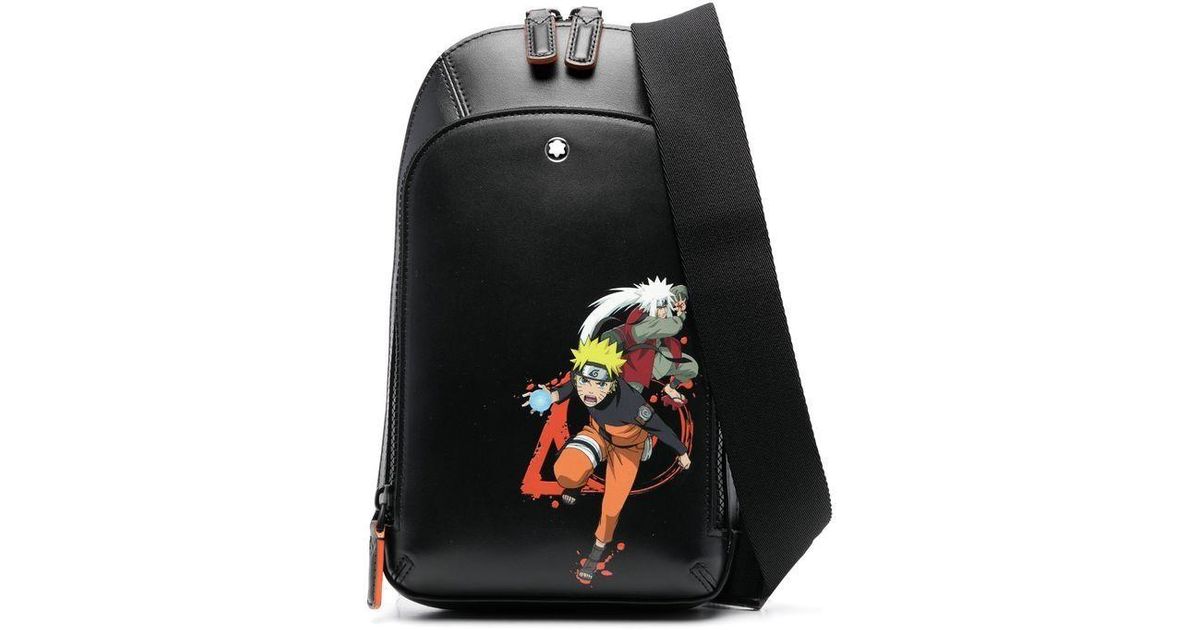 Montblanc X Naruto Crossbody Bag In Black For Men Lyst UK