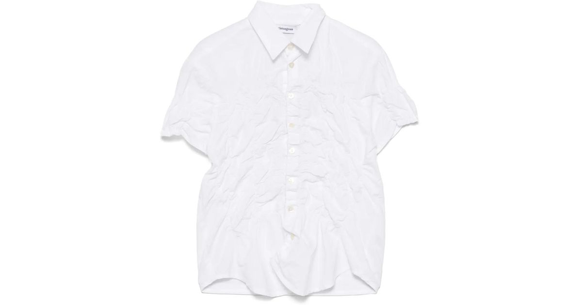 GIMAGUAS Ron Shirt in White | Lyst