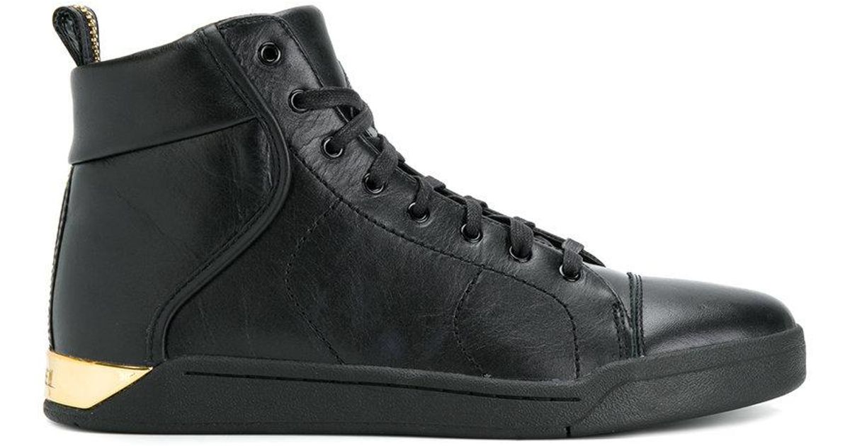 diesel hi top sneakers