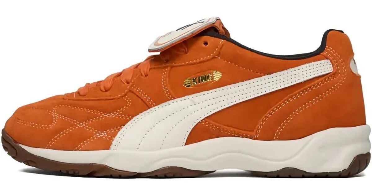 PUMA Baskets King Indoor 'Maple Sirop/Frosted Ivory' in Brown for Men ...