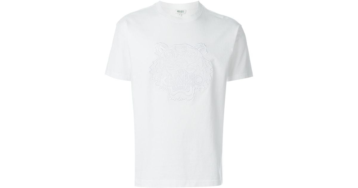 KENZO 'tiger' T-shirt in White for Men 