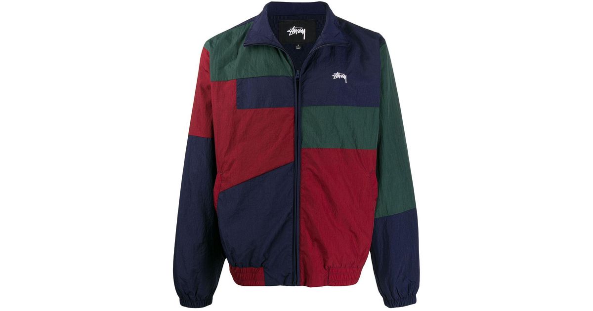 Stussy Panel Track Jacket Men Sz XL | eBay