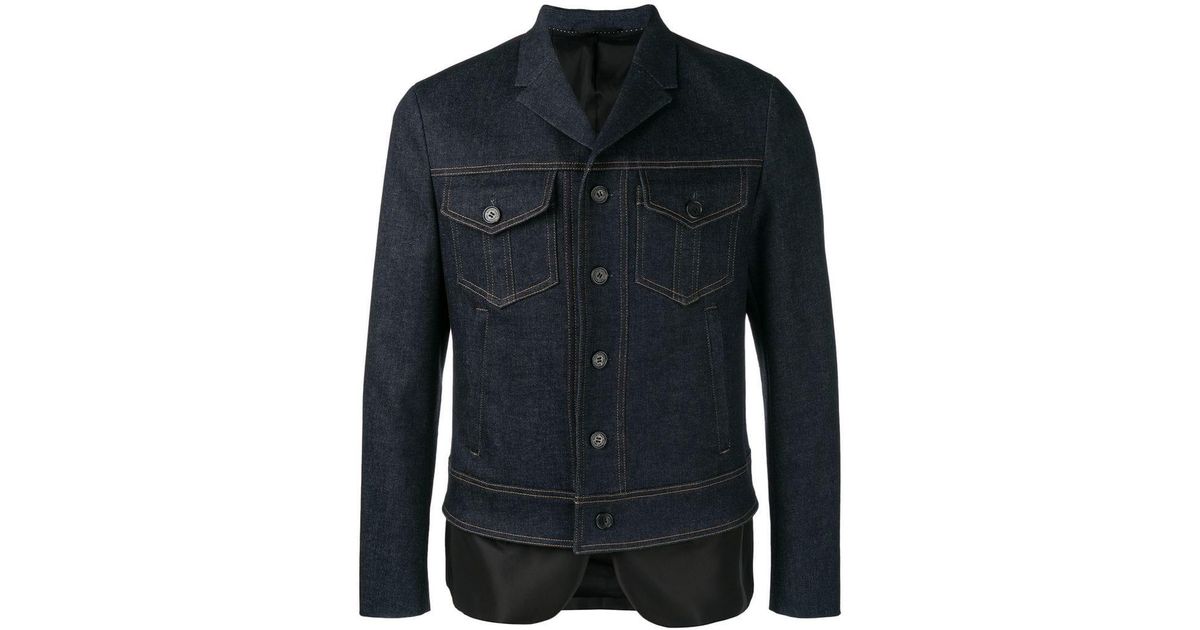 neil barrett denim jacket