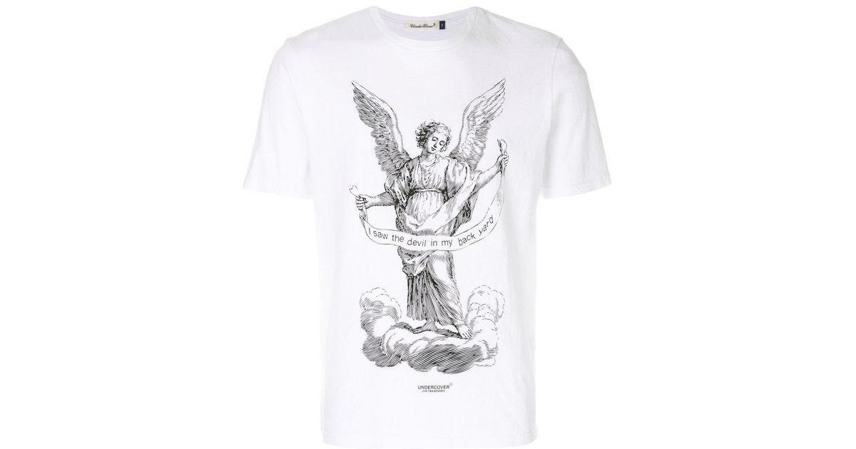 Undercover I Saw The Devil In My Backyard T-shirt in White for Men | Lyst